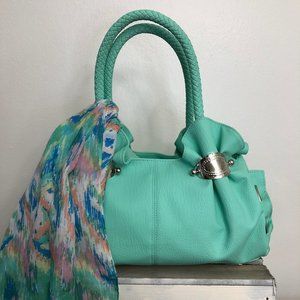 Cato's Mint Green Shoulder/Hand Bag